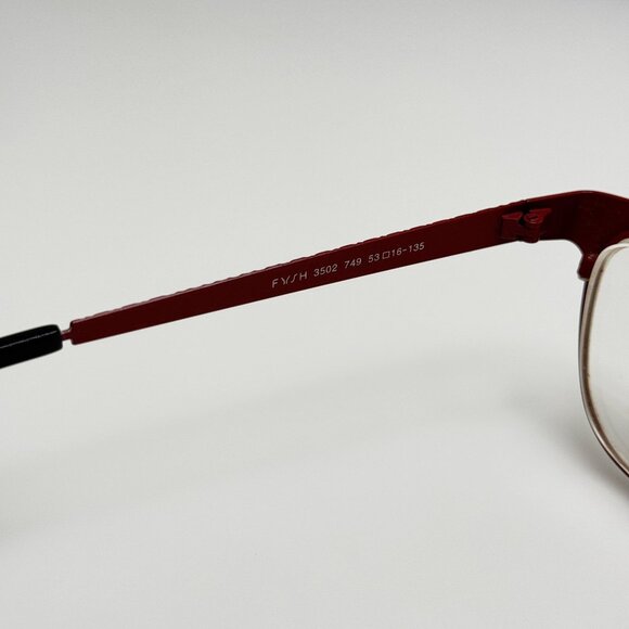 Fysh Eyeglasses Eye Glasses Frames 3502 749 53-16-135